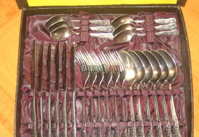 Набор столовый 24 предмета из нержавейки СССР Санкт-Петербург