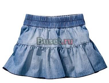 Новая джинсовая юбочка HM 92 см Москва