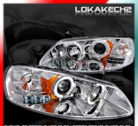 Фары Dodge Stratus 01 02 03 (Halo LED Projector H) Москва