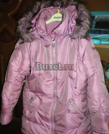 Пуховик для девочки, рост 116 Москва