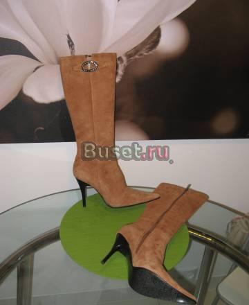 "Сапоги замшевые,новые,пр-во Италия Москва