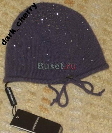 Новая шапочка armani Шерсть+ангора Оригинал Москва