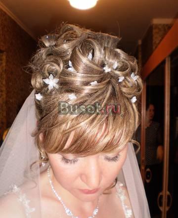 Прически свадебные и вечерние Москва