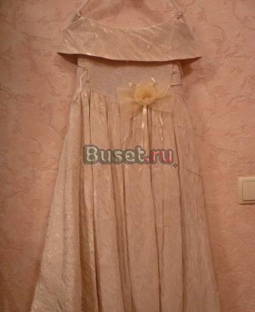 Платье парча  атлас-шифон Москва