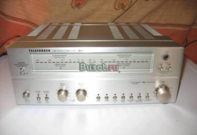 Усилитель Telefunken MA1, 1981, Германия Санкт-Петербург