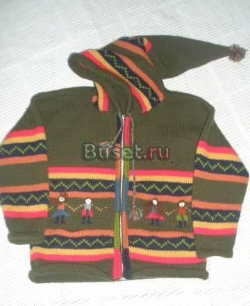 Теплая кофточка на девочку р.116-122 Москва