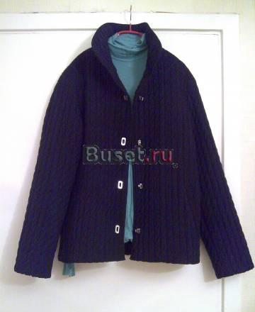 Куртка-фуфайка из стеганого материала (весна-осень Москва