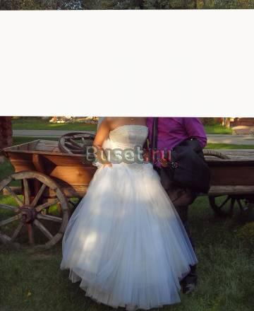 Свадебное платье бу 1раз Москва