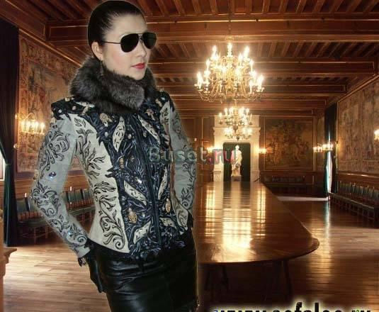 Эксклюзивная кожаная куртка "Оникс" Москва