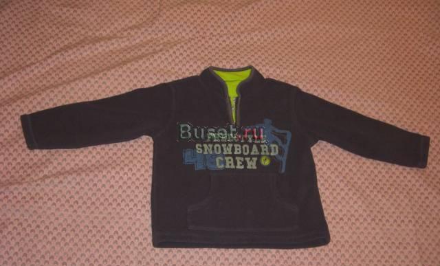 Свитер флисовый. Мазекея. рост-116 100 руб Москва