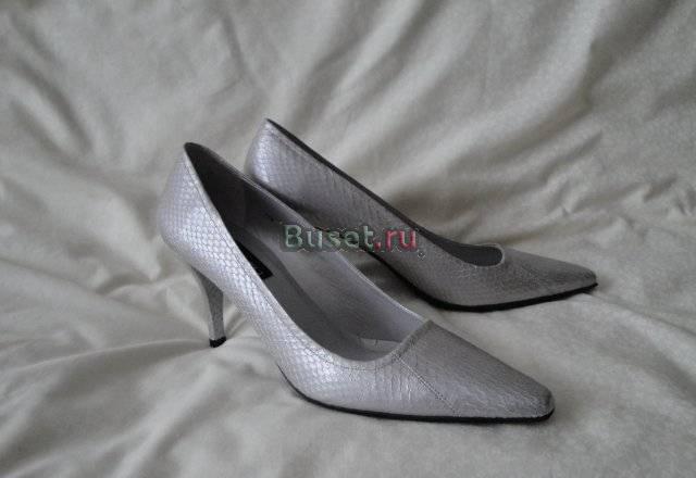 Новые жемчужно-серые туфли Санкт-Петербург