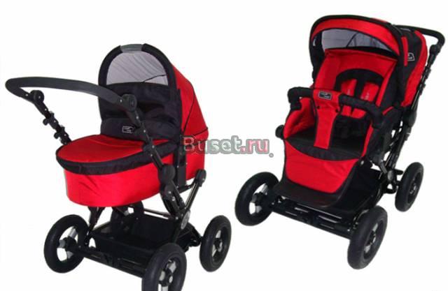Коляска 2в1 happy baby Melanie красная Англия Санкт-Петербург