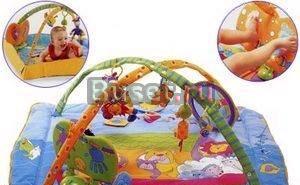 Коврик tiny love с игровым центром "Зоосад" Москва