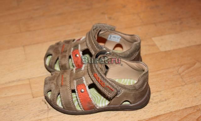 Сандалии экко на мальчика, размер 22 Москва