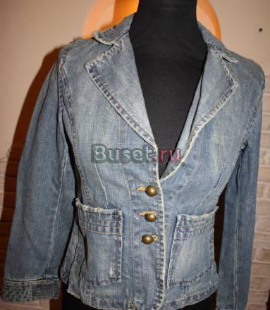 Джинсовая куртка - пиджак на девочку 12-13 лет Москва