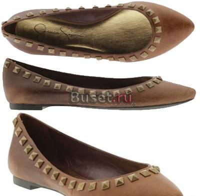 Стильные туфли-балетки из США 38,5 Москва