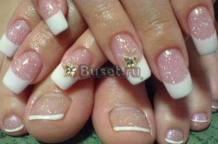 Педикюр,биогель дизайн в подарок Санкт-Петербург