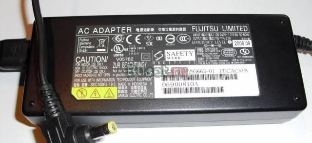 Бп для ноутбука fujitsu 19V-4,22A 80W Москва