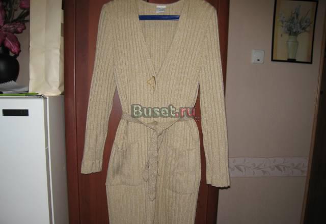 Вязанная кофта-пальто Москва