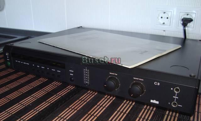 Braun cassette deck c - 3 Москва