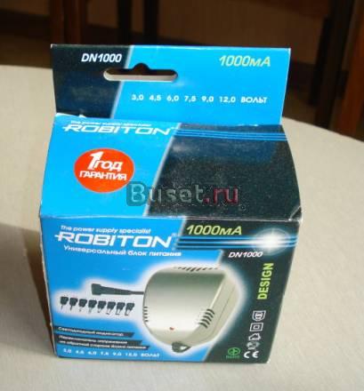 Блок питания Robiton 3,0-12В с кучей  разъемов Москва