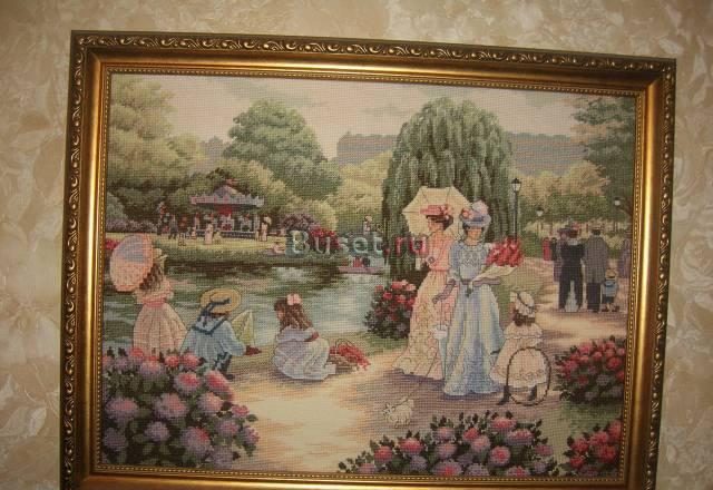 Картина вышитая крестом Краснодар