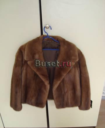 Новая норковая шубка с этикеткой Москва