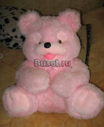Красивый  розовый мишка Москва