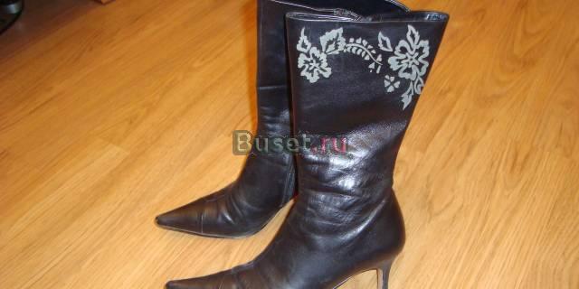 Сапоги осень, р.37 Москва