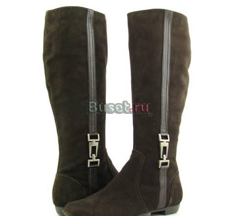 Сапоги женские замшевые размер 36 новые Санкт-Петербург