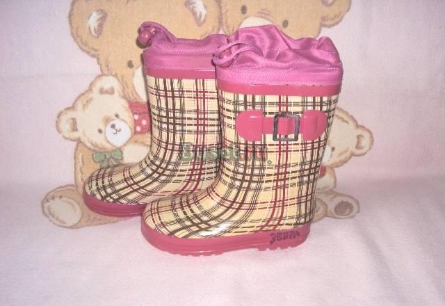 Сапожки резиновые Зебра, р. 27, по стельке 17,5 см Москва