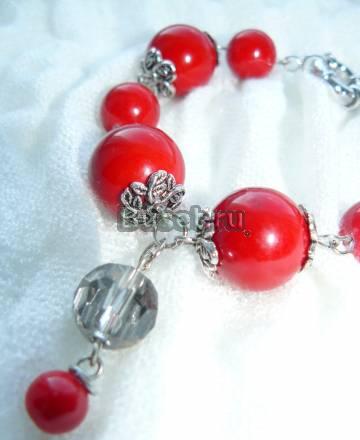 Браслет"Рябиновый" Санкт-Петербург