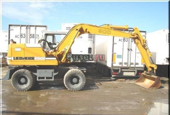 Экскаватор колесный б/у LIEBHERR A 900 B Санкт-Петербург
