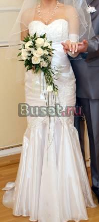 Платье свадебное, размер 42-44 (S) Москва