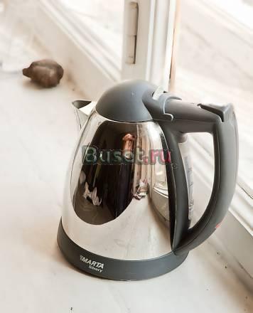 Полностью металический электрочайник Marta Санкт-Петербург