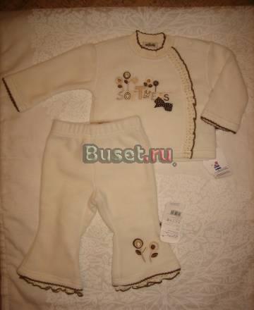 Новый красивущий флисовый комплект(войчик) 68 Москва