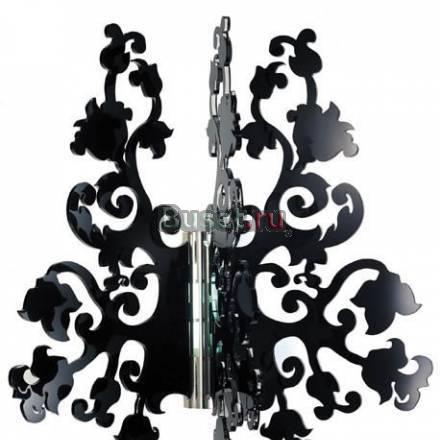 Люстра Terzani Anastacha черная в наличии Москва