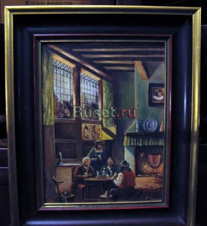 Картина "Обед в замке". Германия Москва