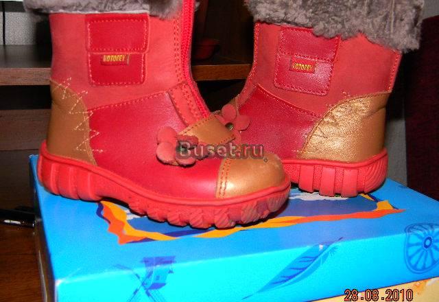 Зимние сапоги Котофей Москва