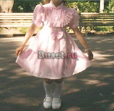Платье розовое для девочки 5-7 лет Москва