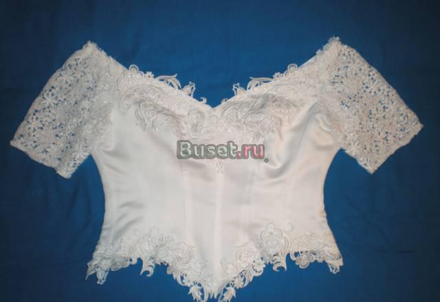 Новый белый корсет Москва
