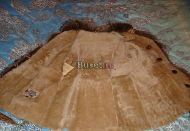 Стильная натуральная дубленка в отличном состоянии Москва