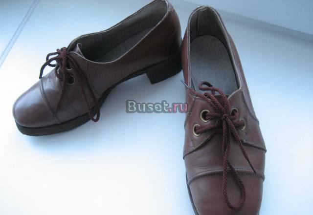 Винтаж ботинки коричневые 40-е годы Москва