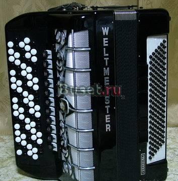 Баян "Вельтмейстер" концертный,в отл.сост Москва