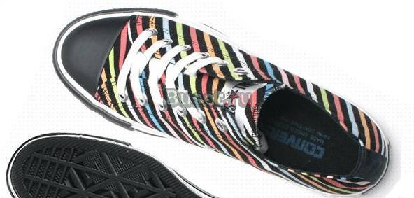 Кеды Конверс (Converse), полосатые Москва