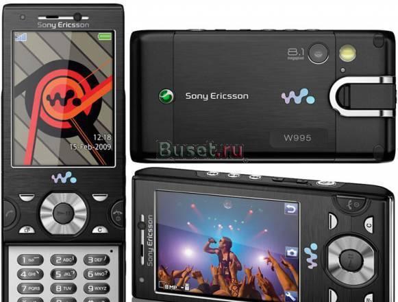 Sony Ericsson W995i - распродажа TV 2SIM MultiTask Москва
