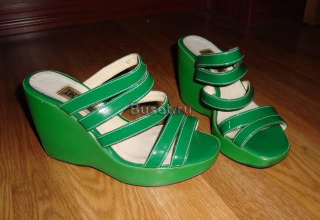 Кожаные сабо Москва