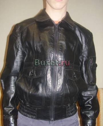 Кожаная куртка для подростка Москва