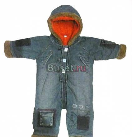 Оригинальный джинсовый демисезонный комбинезон Москва