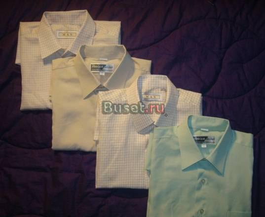 Хлопковые рубашки + майки, все за 500руб Москва
